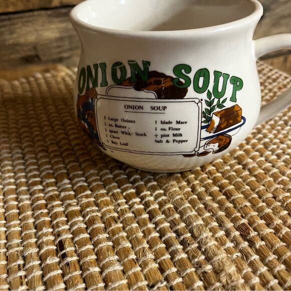 Set Of 4 Soup Cups (2 Onion, Tomato, and Chicken Soup) - Picture 5 of 12